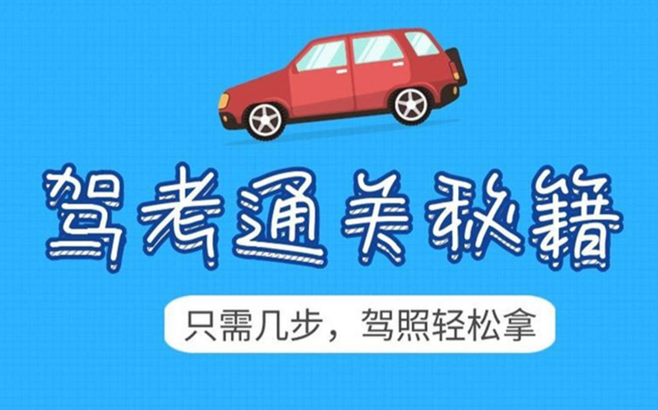 0基础学驾照：驾考新规全套学车教程